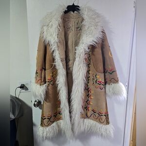 Vintage shearling coat